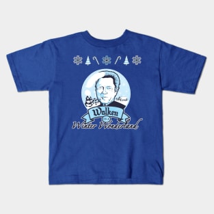 Walken in a Winter Wonderland Kids T-Shirt